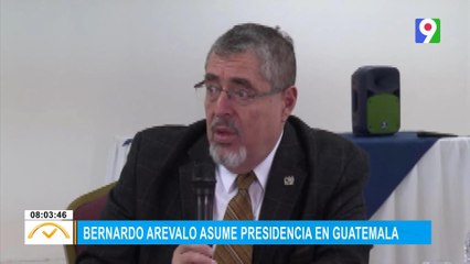 Fernando Arévalo asume presidencia en Guatemala| El Despertador