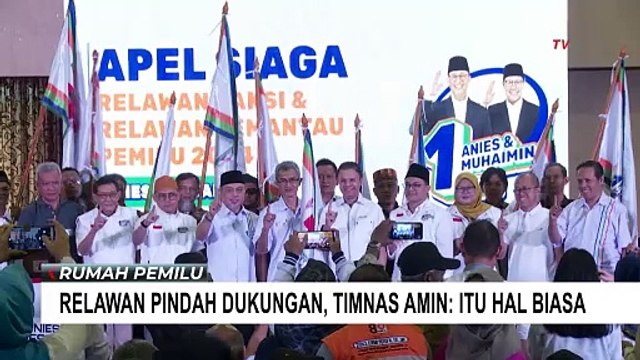 Kata Kapten Timnas Amin dan Mahfud MD soal Migrasi Relawan Dukung Prabowo-Gibran