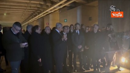 Shoah, Segre e La Russa al binario 21, da dove la senatrice fu deportata in treno ad Auschwitz