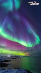 Timelapse of Aurora's Cold Night Waltz!  || Best of Internet