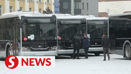 China-made buses to hit the road in Mongolia's capital