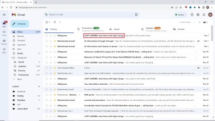 01 Gmail Standard view layout