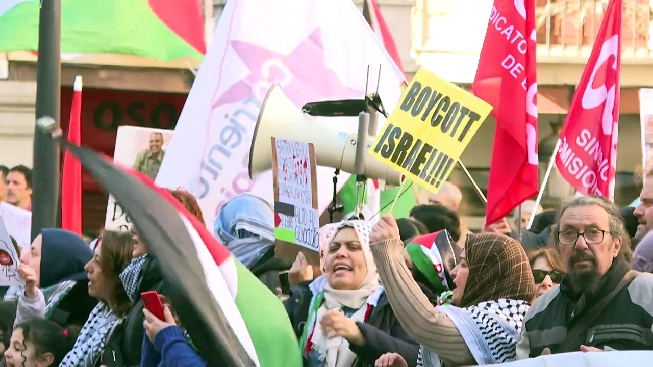 Madrid acoge la presentación de la manifestación estatal contra el "genocidio en Palestina"