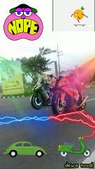 Truk dan mobil jadi tayo dan kawan-kawan