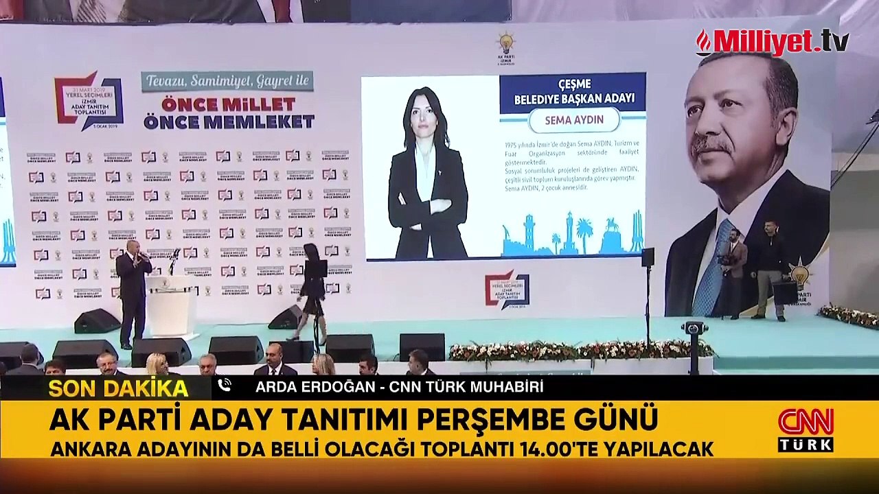 Ak Partide Aday Tanıtımı Için Tarih Ve Saat Belli Oldu Dailymotion Video