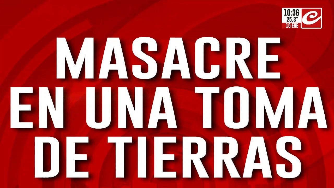 Toma de tierras sangrienta: ¿qué pasó en González Catán?