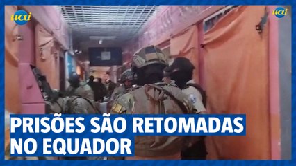 Prisões são retomadas e reféns liberados no Equador