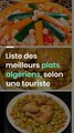 Liste des meilleurs plats algériens, selon une touriste