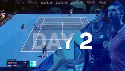 Australian Open Shot of the Day: Tsitsipas hits insane over-the-net winner