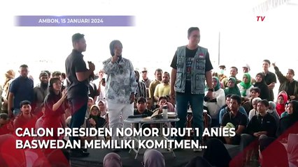 Anies Berjanji Akan Bangun Concert Hall di Ambon untuk Tampil Seniman Musik