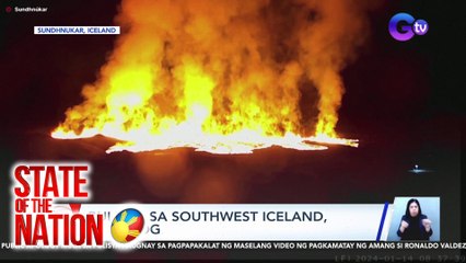 Bulkan sa southwest Iceland, sumabog | SONA