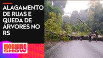 Rio Grande do Sul tem mais de 200 mil pontos sem energia após temporal