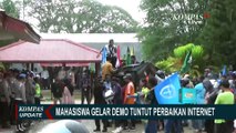 Demo Mahasiswa Merauke Tuntut Perbaikan Jaringan Internet Diwarnai Kericuhan!