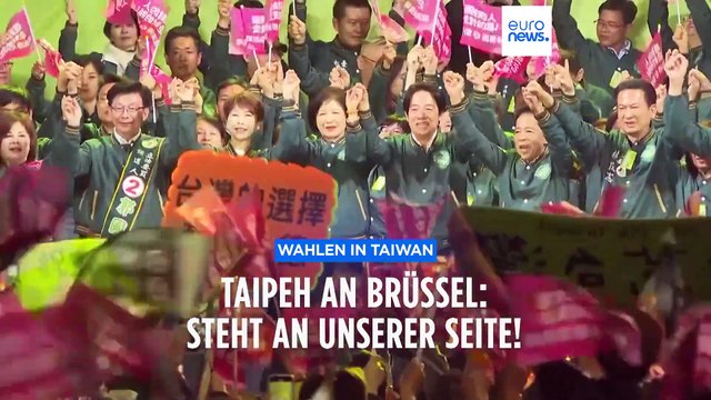 Taipeh an Brüssel: Steht an unserer Seite!