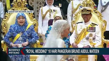 Momen Arak-Arakan Royal Wedding Pangeran Abdul Mateen dengan Anisha Rosnah Sapa Warga Brunei