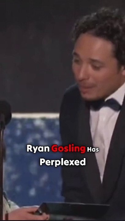 Ryan Gosling has perplexed expression as 'I'm Just Ken' wins