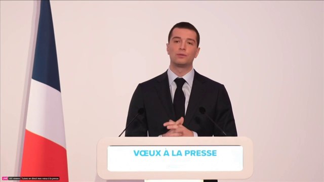 Les élections européennes sont d’abord des élections de mi-mandat , affirme Jordan Bardella