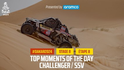 Challenger/SSV Top moments - Stage 8 - #Dakar2024