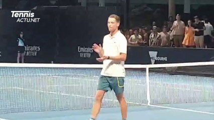 Open d'Australie 2024 - Hugo Grenier : "J'ai adoré, j'ai joué avec le public, j'ai vécu des émotions de dingue"