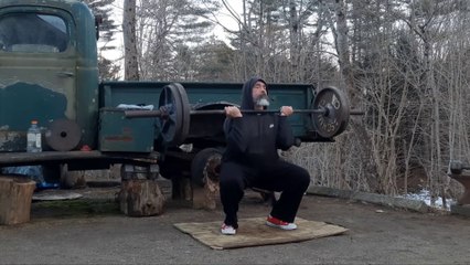 Gobbell Squats 234lb