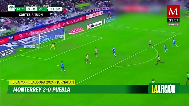 Rayados inicia el Clausura 2024 de la Liga MX con victoria ante Puebla