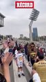 EMOTIVA propuesta de matrimonio en el Estadio Olímpico previo a partido de Pumas