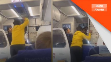 Lelaki berang, serang juruterbang kerana tunda penerbangan