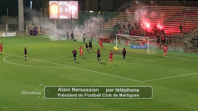 Supporters de Dijon attaqués: réaction du président du FC Martigues Alain Nersessian