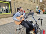 Meet Lewis Brindle the Burnley busker who has won an army of loyal fans in the town