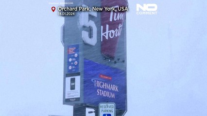 No Comment | La ola de frío en EE.UU. afecta a Nueva York y retrasa un partido de la NFL