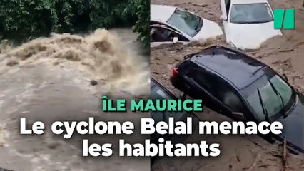 Après La Réunion, c’est l’île Maurice qui est menacée et inondée par le cyclone Belal