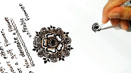 kashis mehndi class 2 for beginners || how to draw henna || henna course