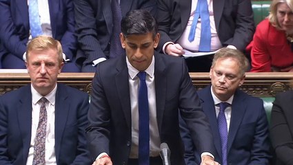 Sunak says there is ‘no evidence of civilian casualties’ after UK strikes on Houthi forces in Yemen