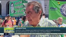 Argentina: Asociación de trabajadores del estado protestan contra las medidas tomadas por Milei
