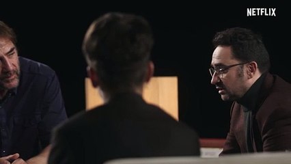 Javier Bardem entrevista a J.A. Bayona y al reparto de 'La sociedad de la nieve' [CORTE 2 CANIBALISMO]