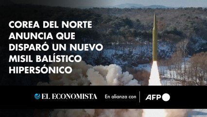 Corea del Norte anuncia que disparó un nuevo misil balístico hipersónico