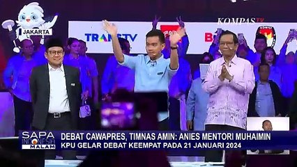 Anies Mentori Muhaimin, Gibran Ikuti apapun Format Debat, Mahfud Tak Pakai Strategi