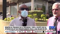 Al presidio progreseño, envían sujeto capturado cuando violaba una fémina dentro de un taxi