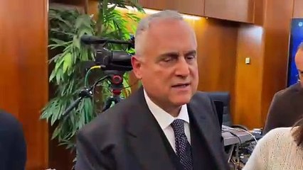 Lazio | Presentazione Supercoppa, le parole di Lotito