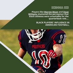 | IKENNA IKE | BLACK PLAYERS’ INFLUENCE IN AMERICAN FOOTBALL: CONTRIBUTIONS (PART 3) (@IKENNAIKE)