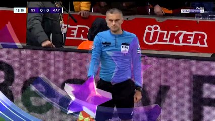 Galatasaray - Kayserispor  (1.devre)