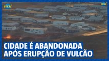 Cidade é abandonada após erupção de vulcão na Islândia