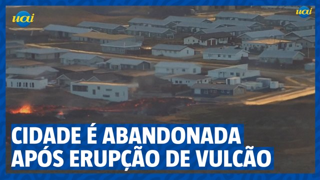 Cidade é abandonada após erupção de vulcão na Islândia