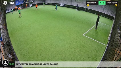 But contre son camp de VERTS GALANT