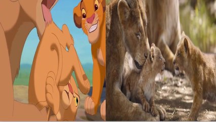 The Lion King (1994/2019) Bath Scene