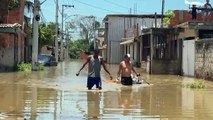 Baixada Fluminense ainda sente os efeitos do temporal que atingiu o Rio de Janeiro