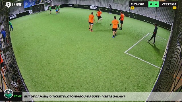 But de Damien(10 tickets LOTO) Barou-dagues - VERTS GALANT