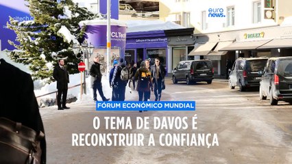Fórum de Davos quer "Reconstruir a Confiança "