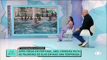 Ronaldo brinca com clima no Palmeiras de volta das férias: Ambiente ruim, hein!