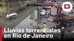 Al menos 12 fallecidos en Río de Janeiro por las lluvias torrenciales
